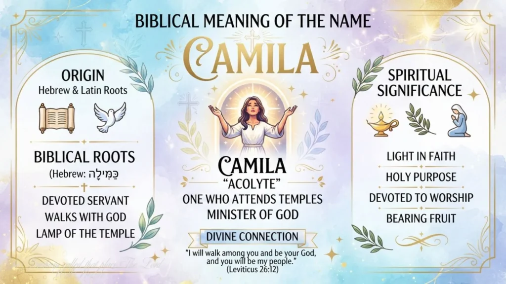 Biblical Meaning of Camila