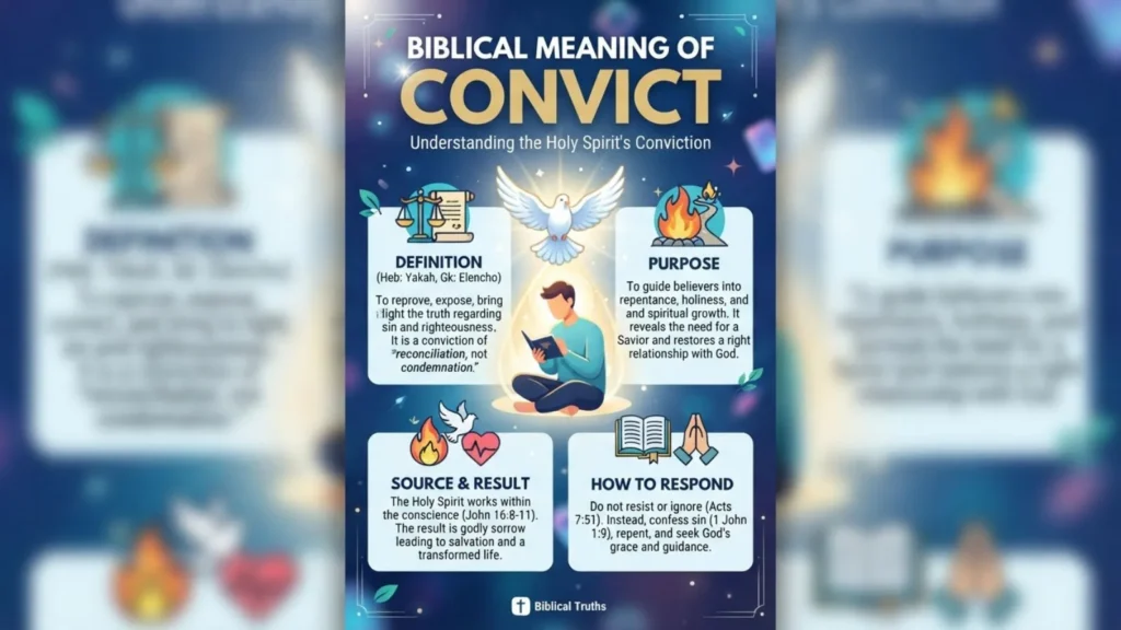 Biblical Meaning of Convict