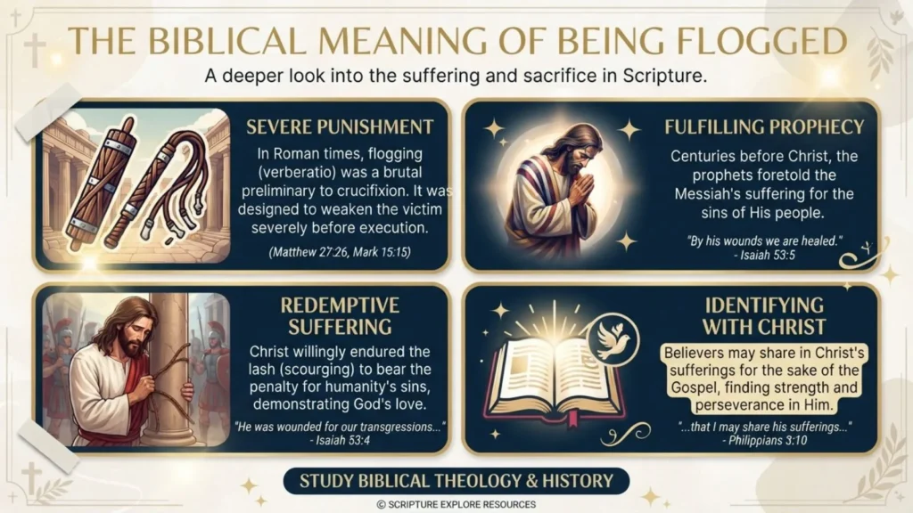 Biblical Meaning of Flogged