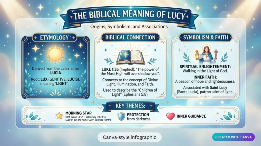 Biblical Meaning of Lucy