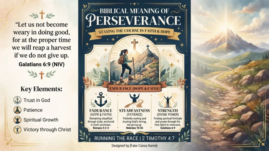 perseverance meaning in the bible