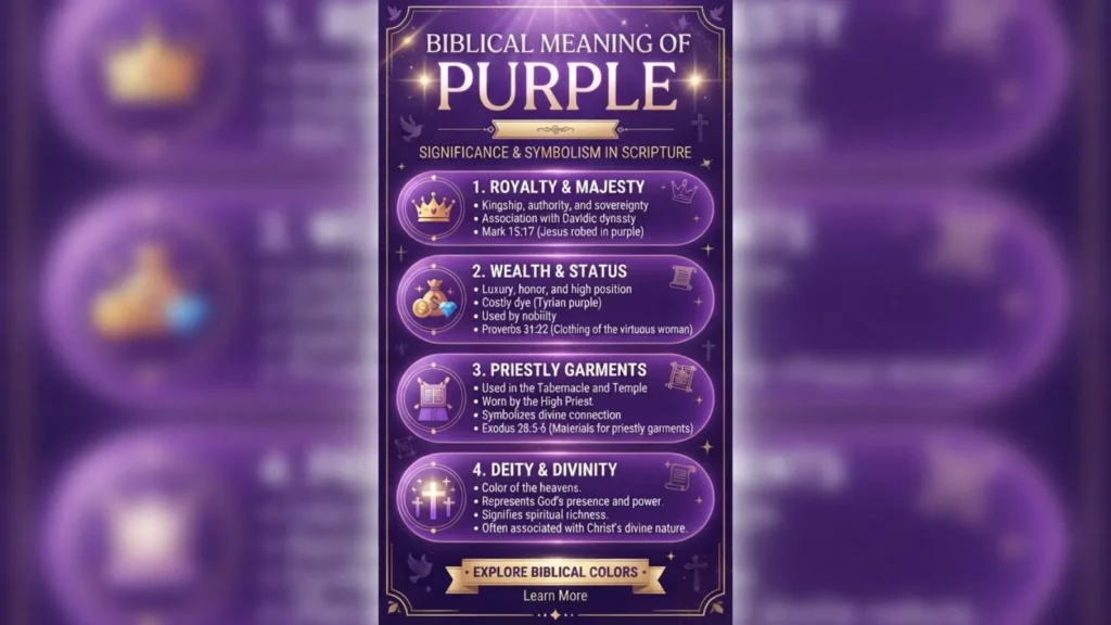 Biblical Meaning of Purple 