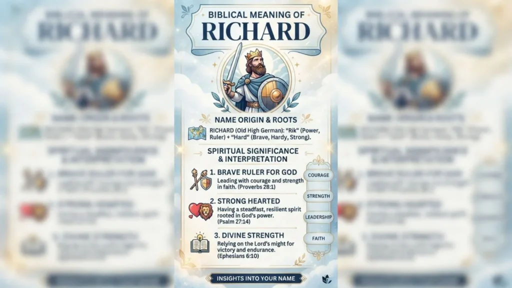 Biblical Meaning of Richard