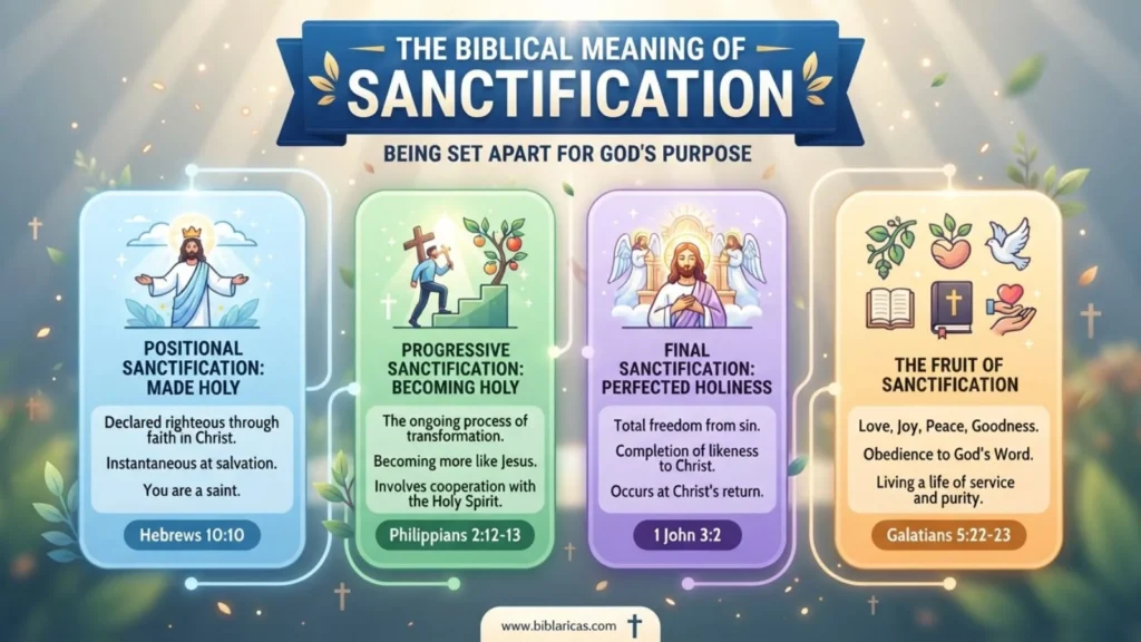 Biblical Meaning of Sanctification