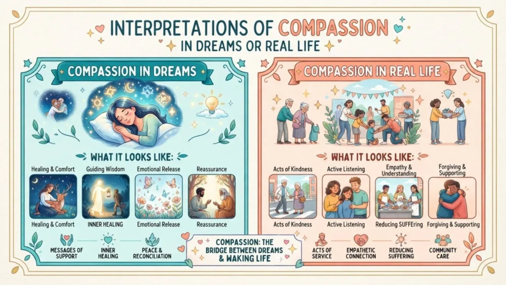 Interpretations of Compassion in Dreams or Real Life