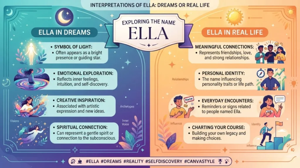 Interpretations of Ella in Dreams or Real Life