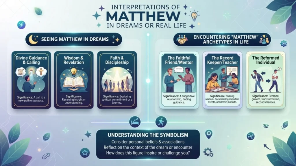 Interpretations of Matthew in Dreams or Real Life