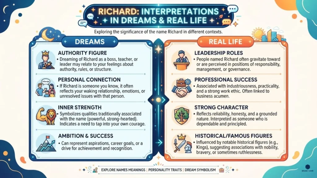 Interpretations of Richard in Dreams or Real Life