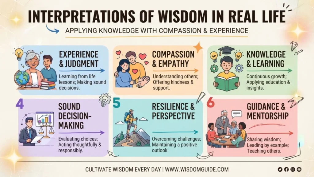 Interpretations  of Wisdom in Real Life