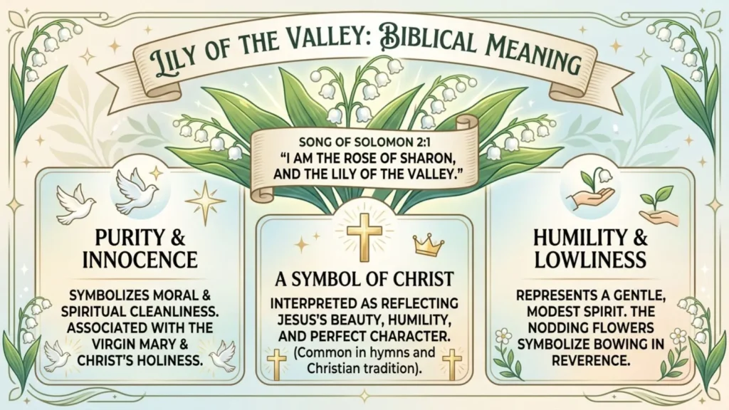 Lily of the valley meaning in the Bible