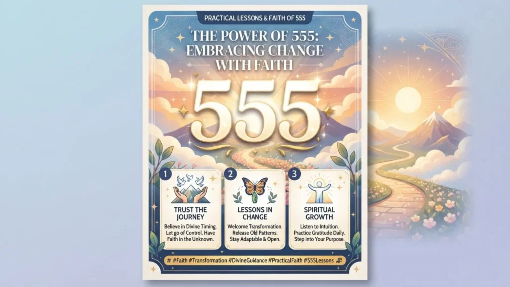Practical Lessons & Faith of 555