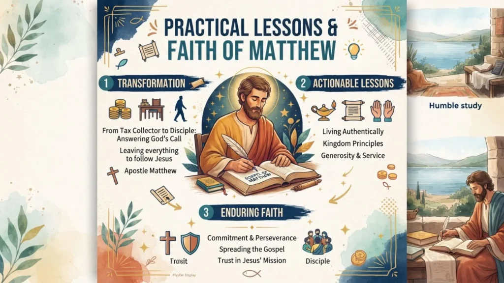 Practical Lessons & Faith of Matthew