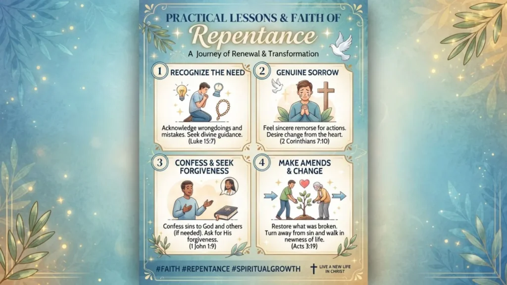 Practical Lessons & Faith of Repentance