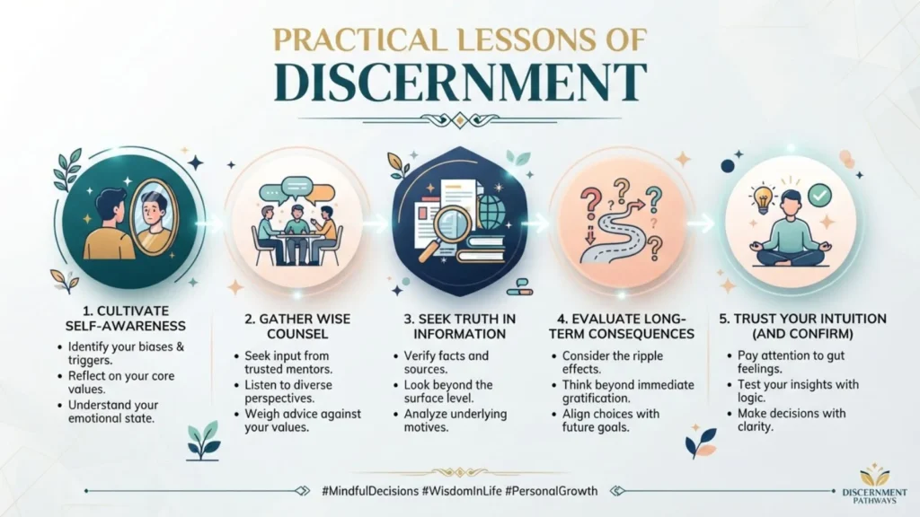 Practical Lessons of Discernment
