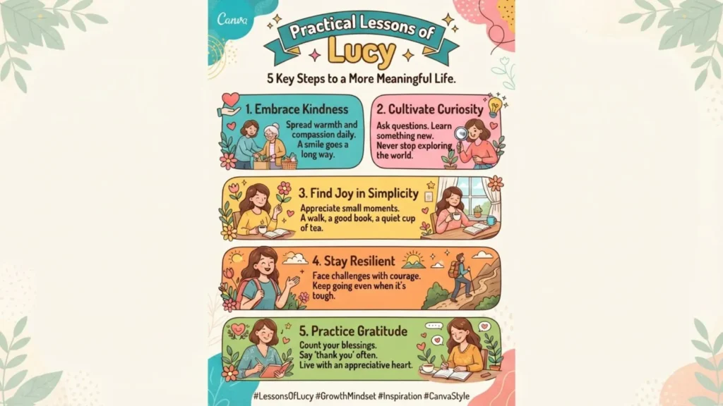 Practical Lessons of Lucy