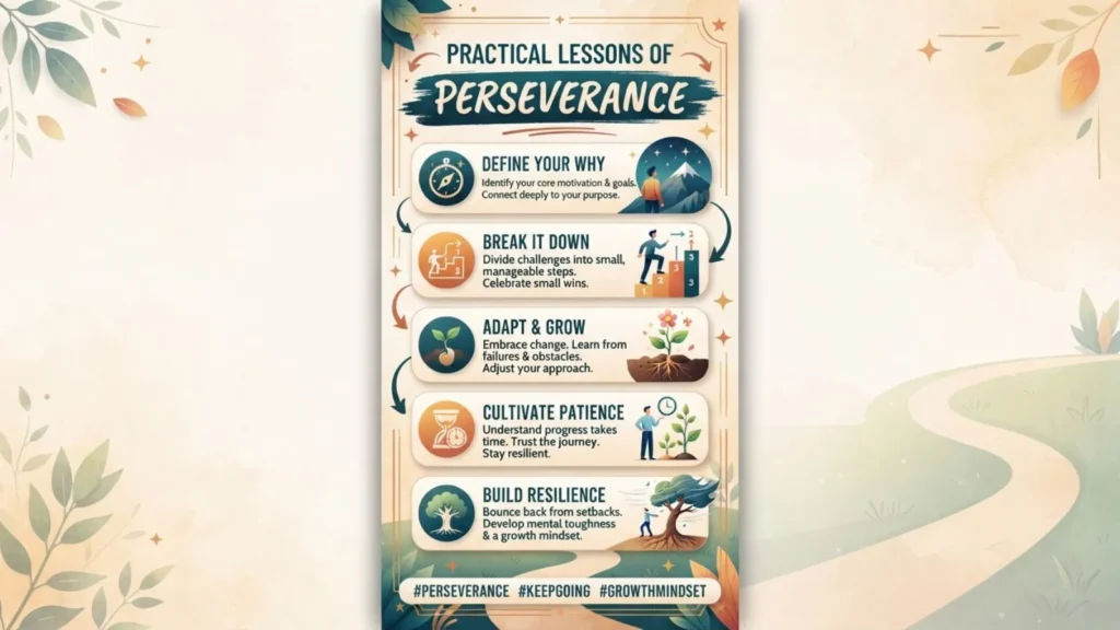 Practical Lessons of Perseverance