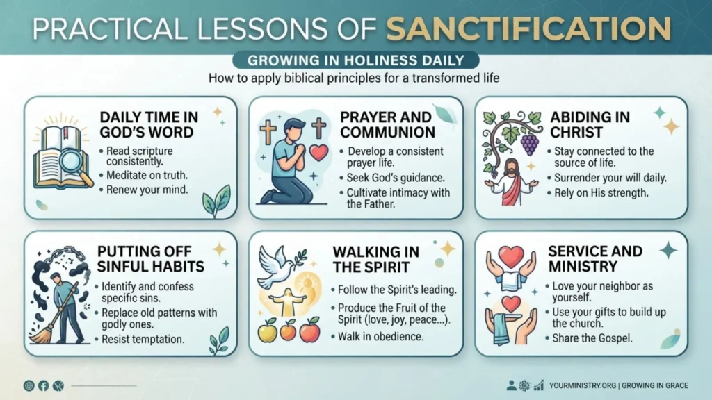 Practical Lessons of  sanctification