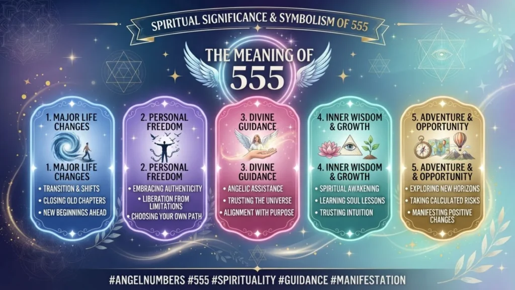 Spiritual Significance and Symbolism of 555