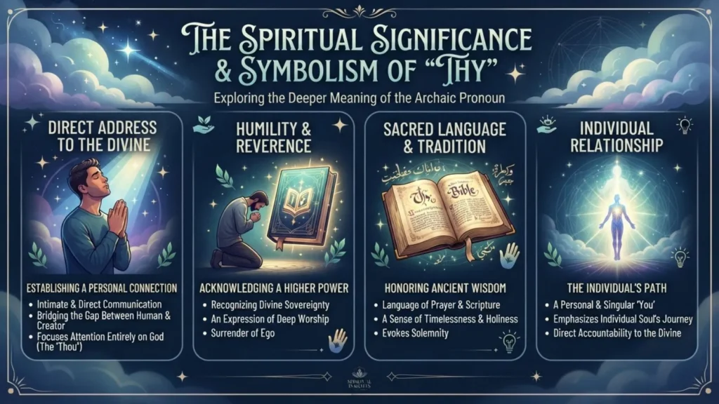 Spiritual Significance and Symbolism of "thy"