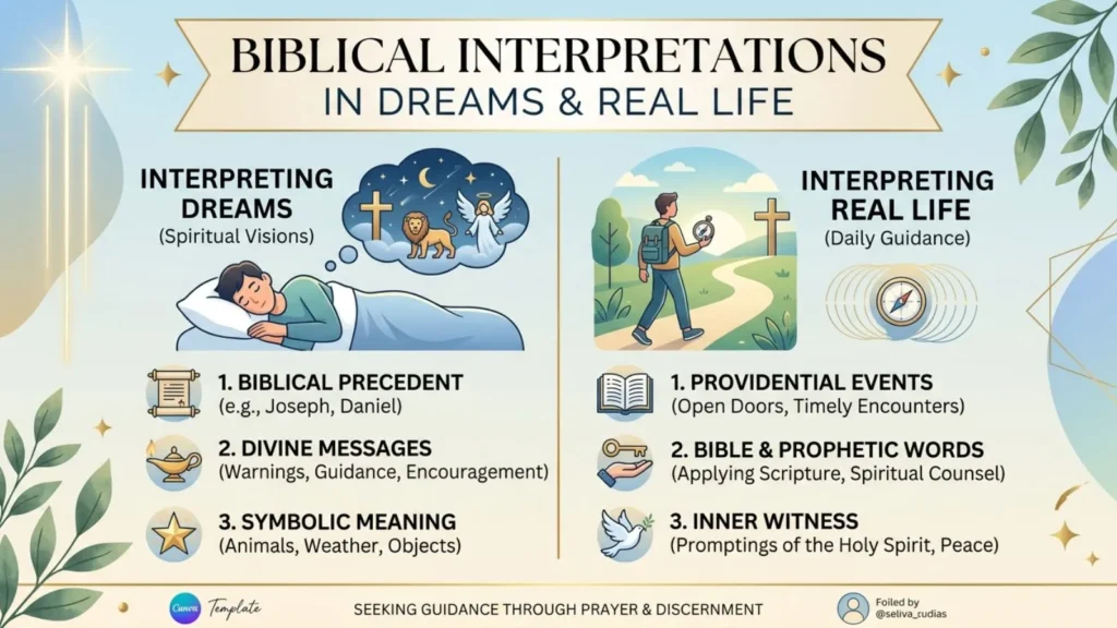 Biblical Interpretations in Dreams or Real Life
