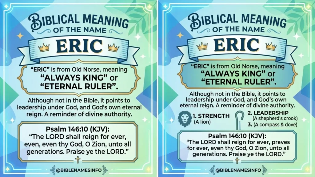 Biblical Meaning of Eric Name