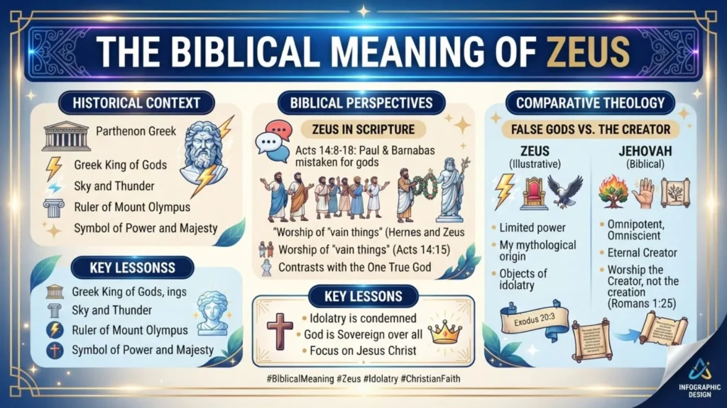 Biblical Meaning of Zeus 