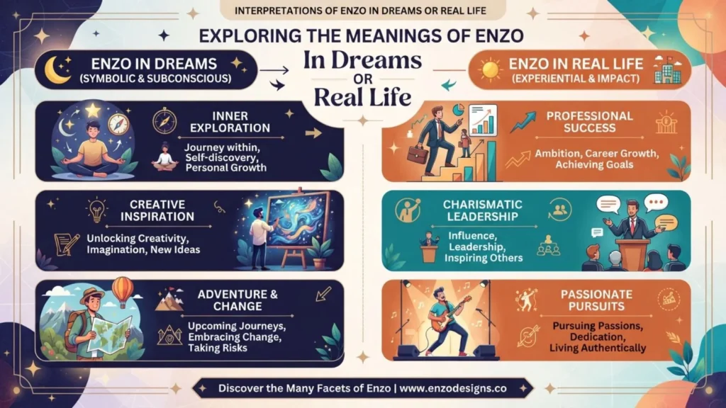 Interpretations  of Enzo in Dreams or Real Life