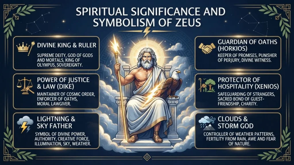 Spiritual Significance and Symbolism of Zeus