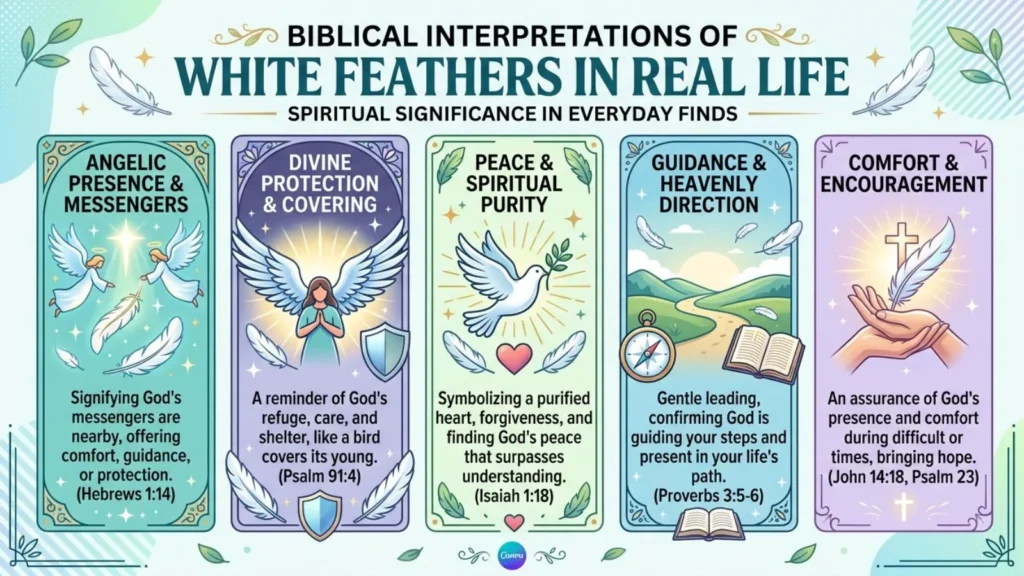 Biblical Interpretations Of White Feathers in Real Life