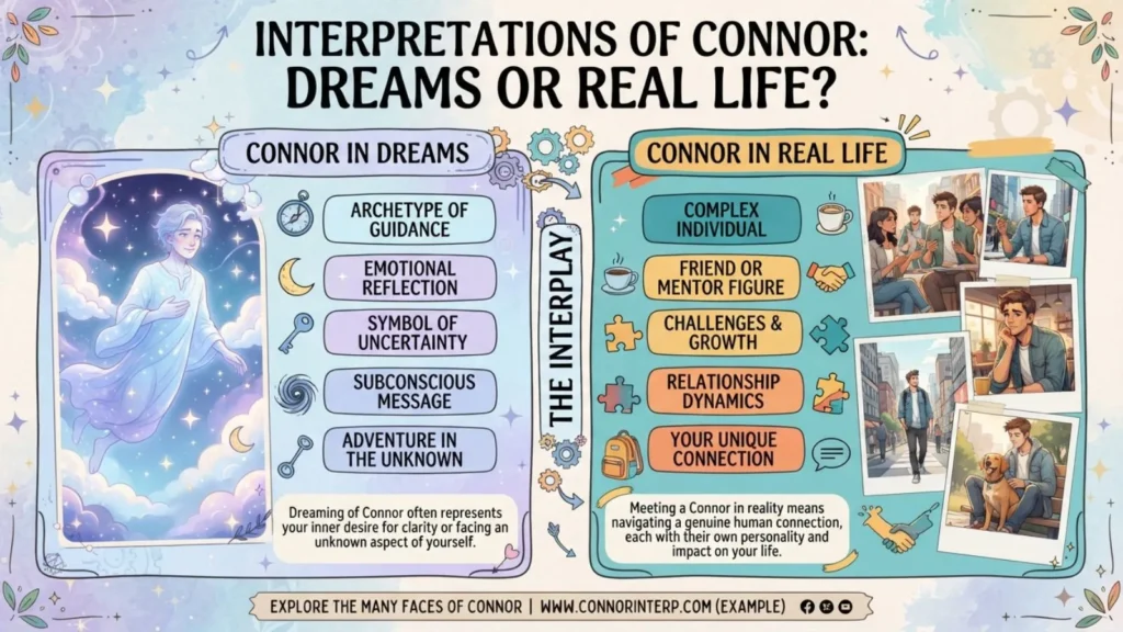 Interpretations  of Connor in Dreams or Real Life