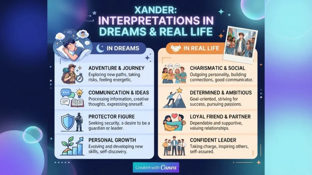 Interpretations  of Xander in Dreams or Real Life