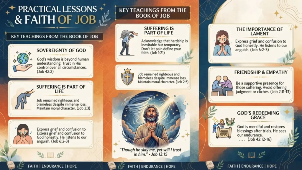 Practical Lessons & Faith of Job