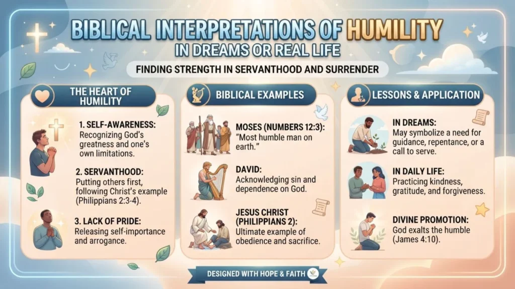 Biblical Interpretations of Humility in Dreams or Real Life
