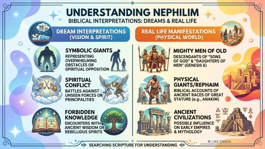 Biblical Interpretations of Nephilim in Dreams or Real Life