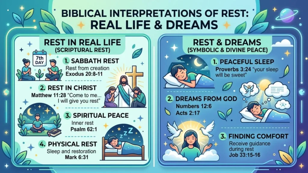 Biblical Interpretations of Rest in Dreams or Real Life