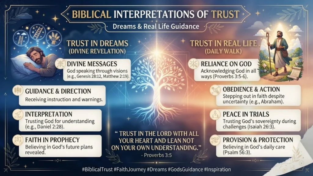 Biblical Interpretations of Trust in Dreams or Real Life