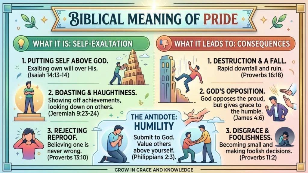 Biblical Meaning of Pride