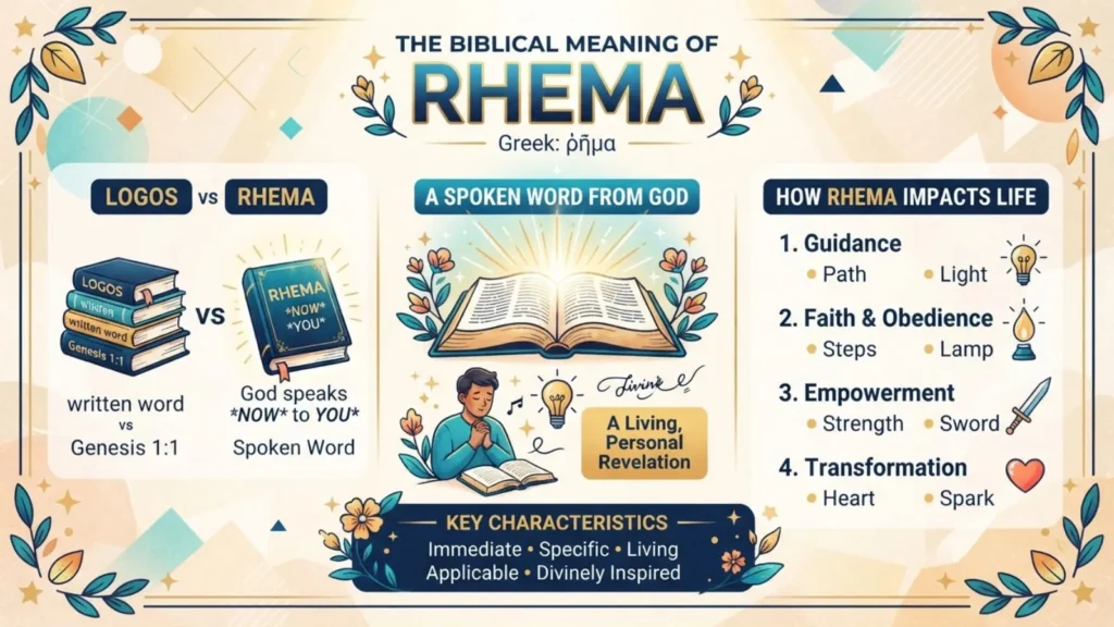 Biblical Meaning of Rhema
