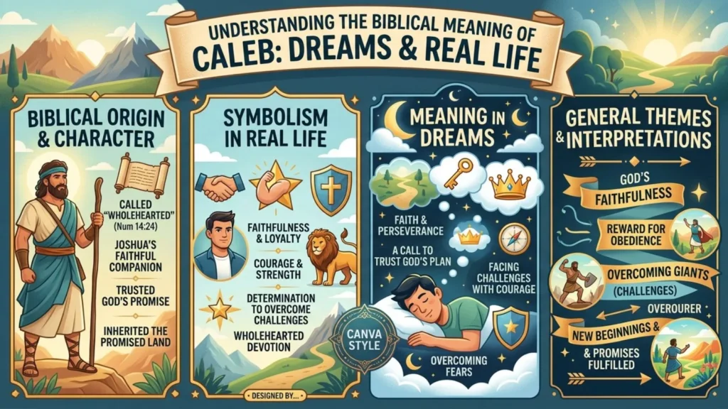 Caleb Bible Meaning in Dreams or Real Life