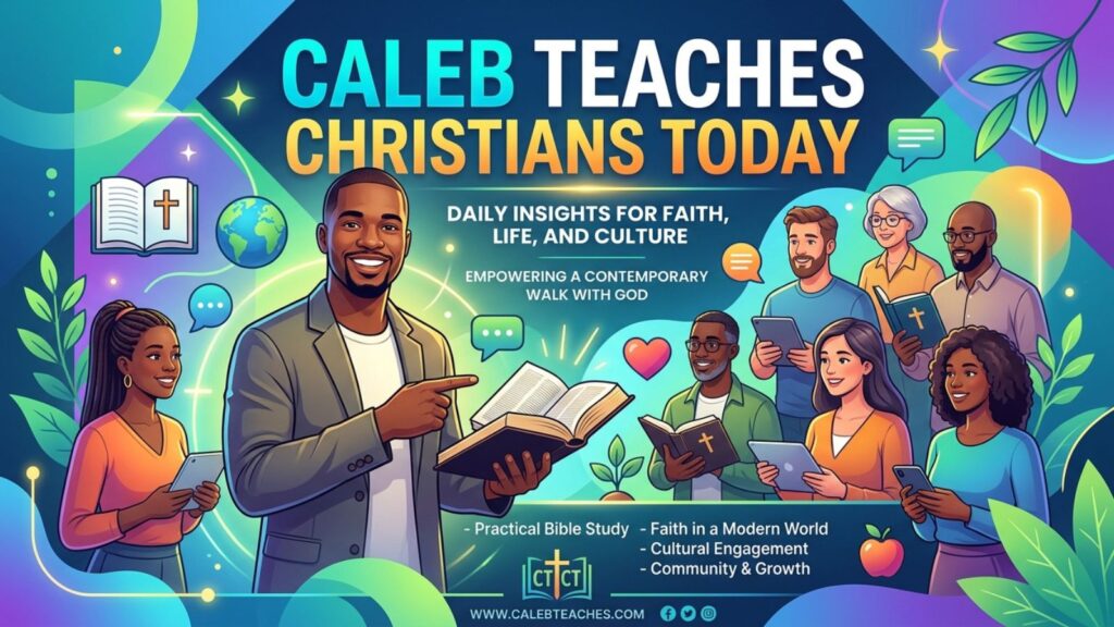 Caleb Teaches Christians Today