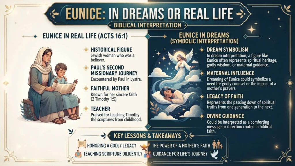 Eunice in Dreams or Real Life: Biblical Interpretation