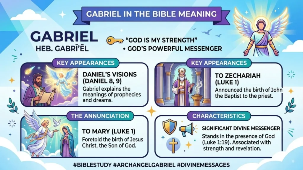 Gabriel in the Bible Meaning