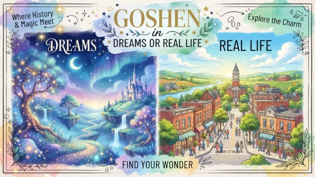 Goshen in Dreams or Real Life