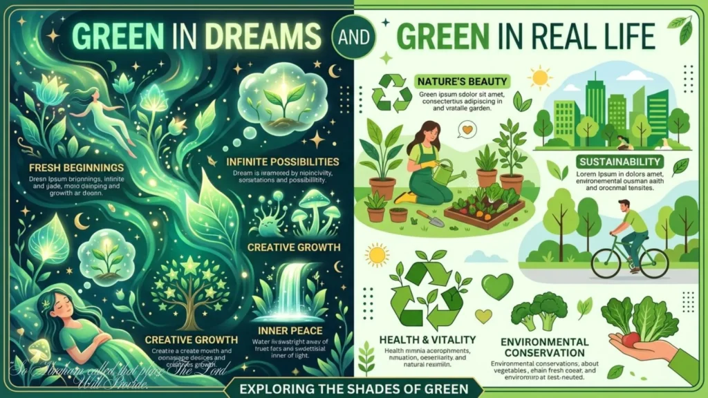 Green in Dreams and Real Life