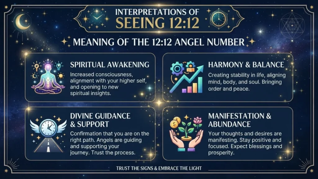Interpretations of Seeing 12:12 in Dreams or Real Life