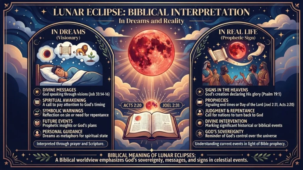 Lunar Eclipse in Dreams or Real Life: Biblical Interpretation