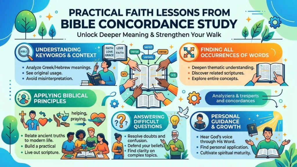 Practical Faith Lessons From Bible Concordance Study