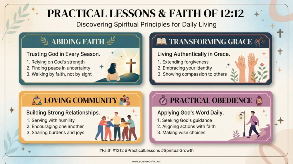 Practical Lessons and Faith of 12:12