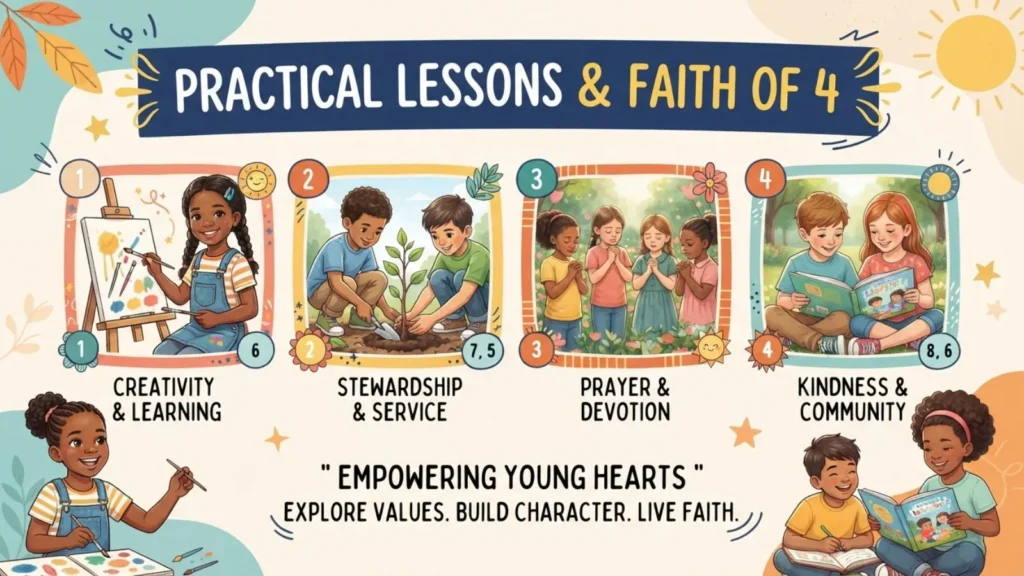 Practical Lessons and Faith of 4