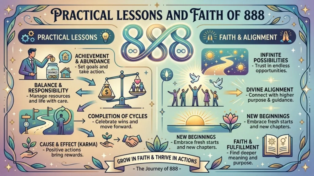 Practical Lessons and Faith of 888
